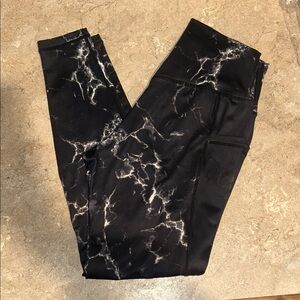 Buffbunny High Waisted Marble Pocket Leggings